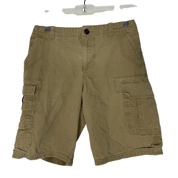 Polo Ralph Lauren Boys Cargo Shorts Size 12 Khaki Utility Outdoor Classic - Picture 1 of 6